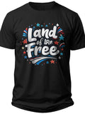 Land of the Free 4th of July Shirts Kids - Adult Unisex Tee