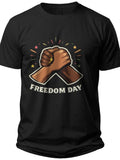 Juneteenth United Hands Juneteenth Shirt Kids - Adult Unisex Tee