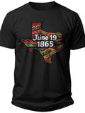 Juneteenth Texas Map Juneteenth Kids Shirt - Adult Unisex Tee