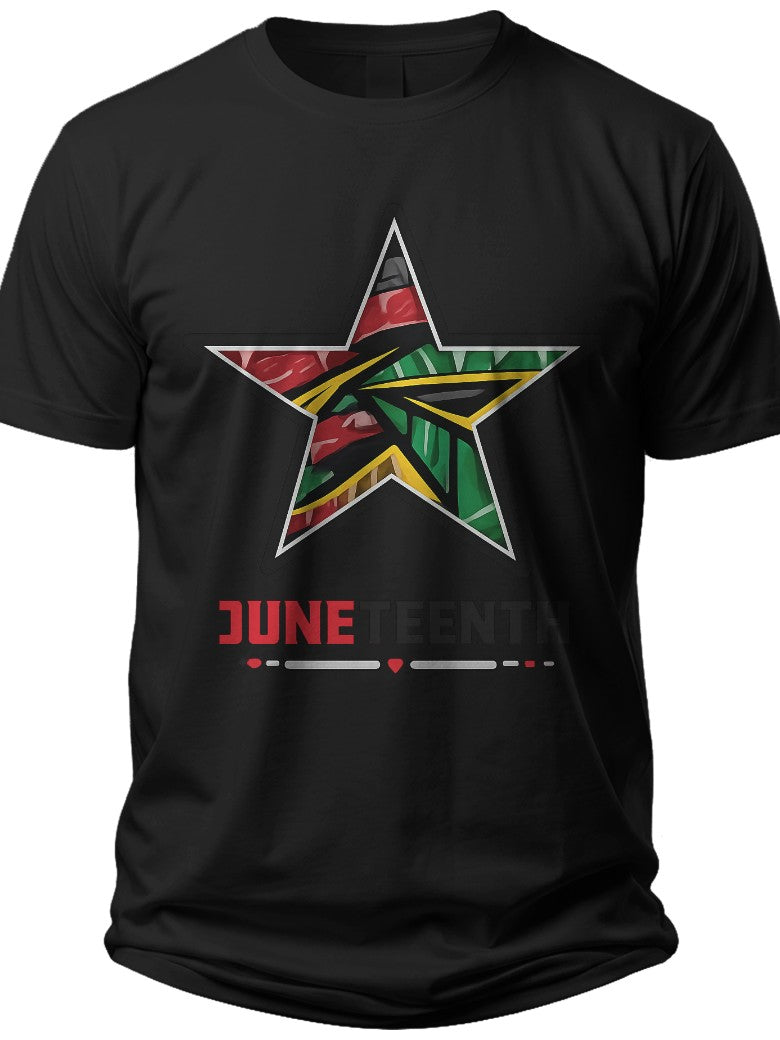 Juneteenth Star of Freedom Juneteenth Shirt Kids - Adult Unisex Tee