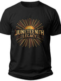 Juneteenth Legacy Sun Womens Juneteenth T-shirts - Adult Unisex Tee
