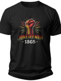 Juneteenth Freedom Fist Juneteenth Shirts Men - Adult Unisex Tee