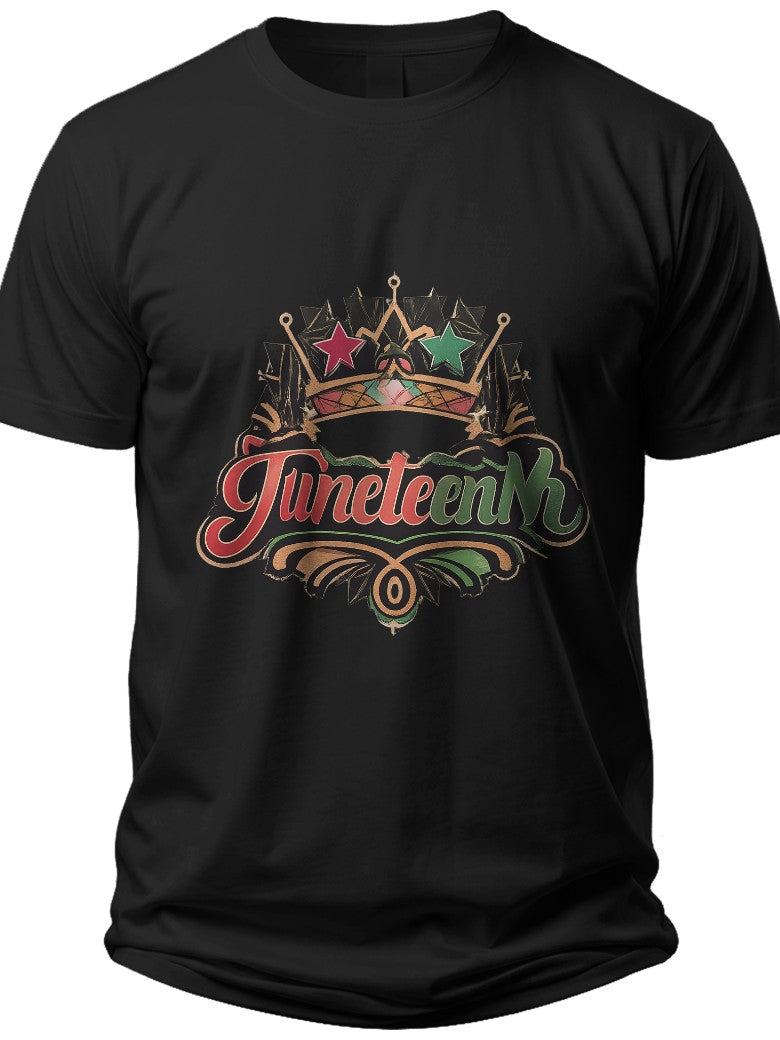 Juneteenth Crown Celebration Kids Juneteenth Shirt - Adult Unisex Tee