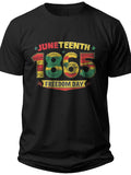 Juneteenth 1865 Pattern Juneteenth Kids Shirt - Adult Unisex Tee