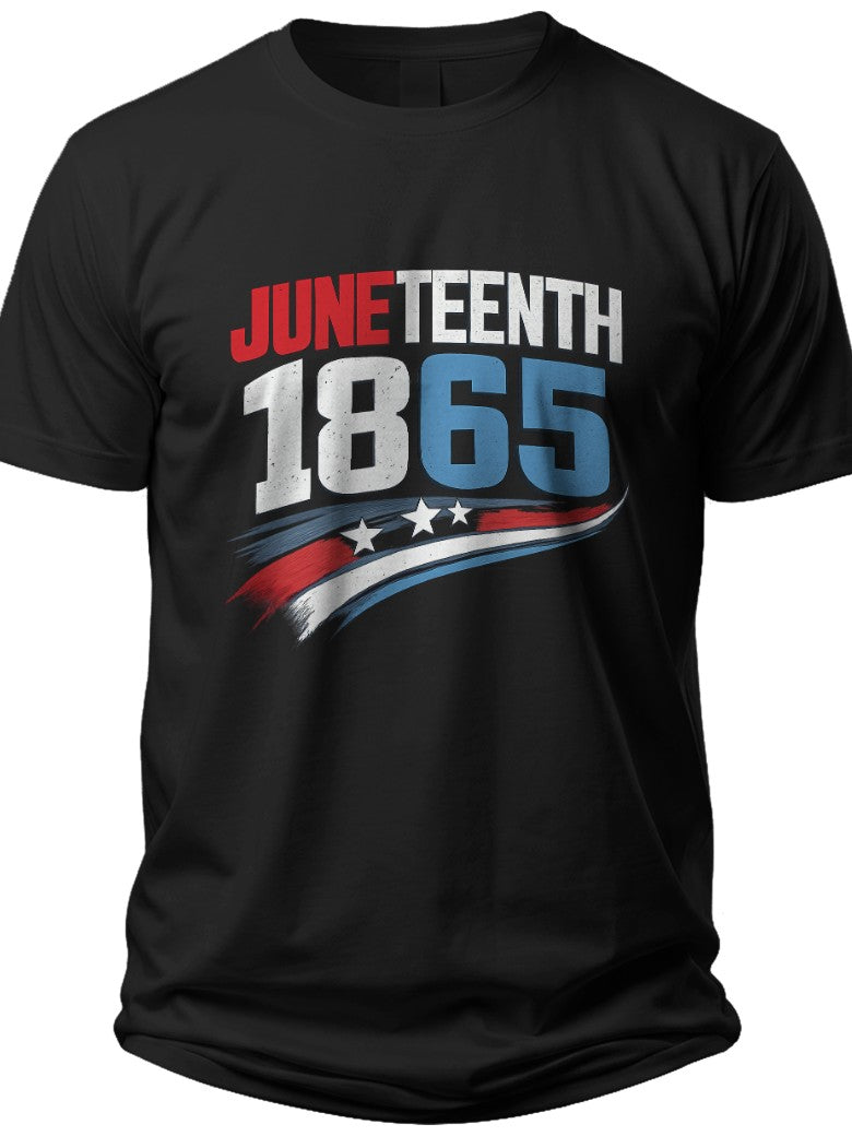 Juneteenth 1865 Legacy Juneteenth Flag Shirt - Adult Unisex Tee