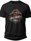 Juneteenth 1865 Freedom Fist Kids Juneteenth Shirt - Adult Unisex Tee