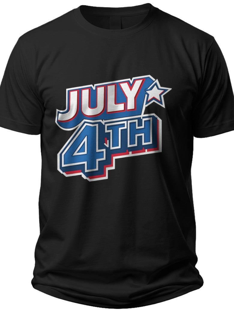July Celebration 4th July Shirt - Adult Unisex Tee