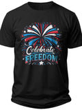 July 4th Fireworks Burst 4th of July Golf Shirts for Men - Adult Unisex Tee