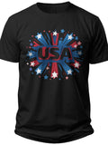 Independence Starburst USA July 4th Shirts for Women - Adult Unisex Tee