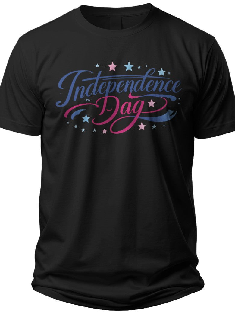 Independence Day Scroll 4th of July Shirt - Adult Unisex Tee