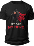 Hero Dad Icon Fathers Day Tshirt - Adult Unisex Tee