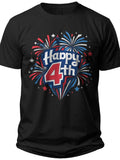 Happy Fireworks 4th of July Shirts Kids - Adult Unisex Tee