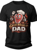 Grill Master Dad Shirts for Fathers Day - Adult Unisex Tee