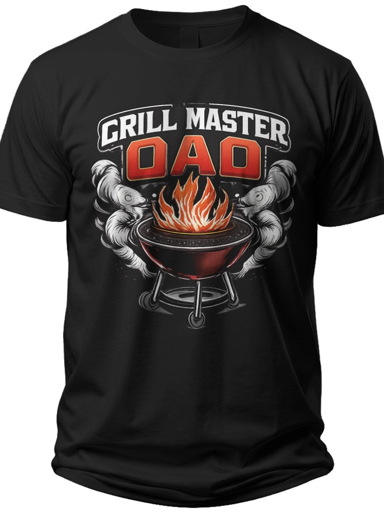 Grill Master Dad Fathers Day Tshirts - Adult Unisex Tee
