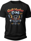 Grill Master Dad Fathers Day T Shirts - Adult Unisex Tee