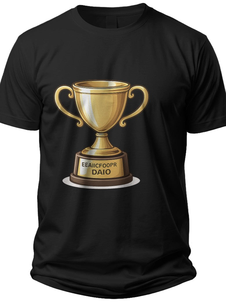 Greatest Dad Trophy Father Day Shirt - Adult Unisex Tee