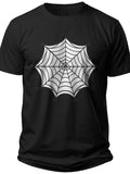Gothic Web Halloween Shirt - Adult Unisex Tee