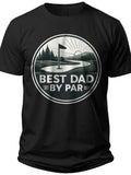 Golf Dad Emblem Best Dad by Par Shirt - Adult Unisex Tee