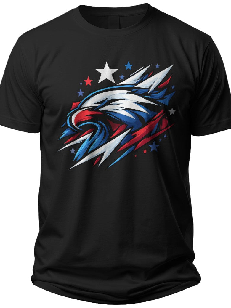 Geometric Patriot 4th of July Womens Shirts - Adult Unisex Tee