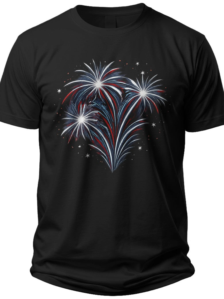 Freedom Sparkle 4th of July Womens Shirts - Adult Unisex Tee