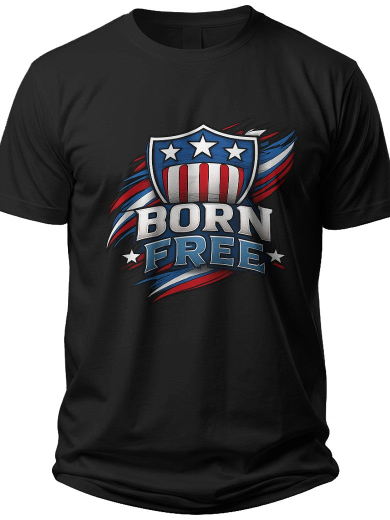 Freedom Shield Boy Boys Fourth of July Shirt - Adult Unisex Tee