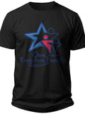 Freedom Family Stars Matching 4th of July Shirts - Adult Unisex Tee
