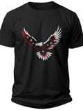 Freedom Eagle Silhouette Fourth of July Shirts - Adult Unisex Tee