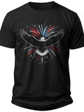 Freedom Eagle Silhouette Forth of July Shirts Women - Adult Unisex Tee