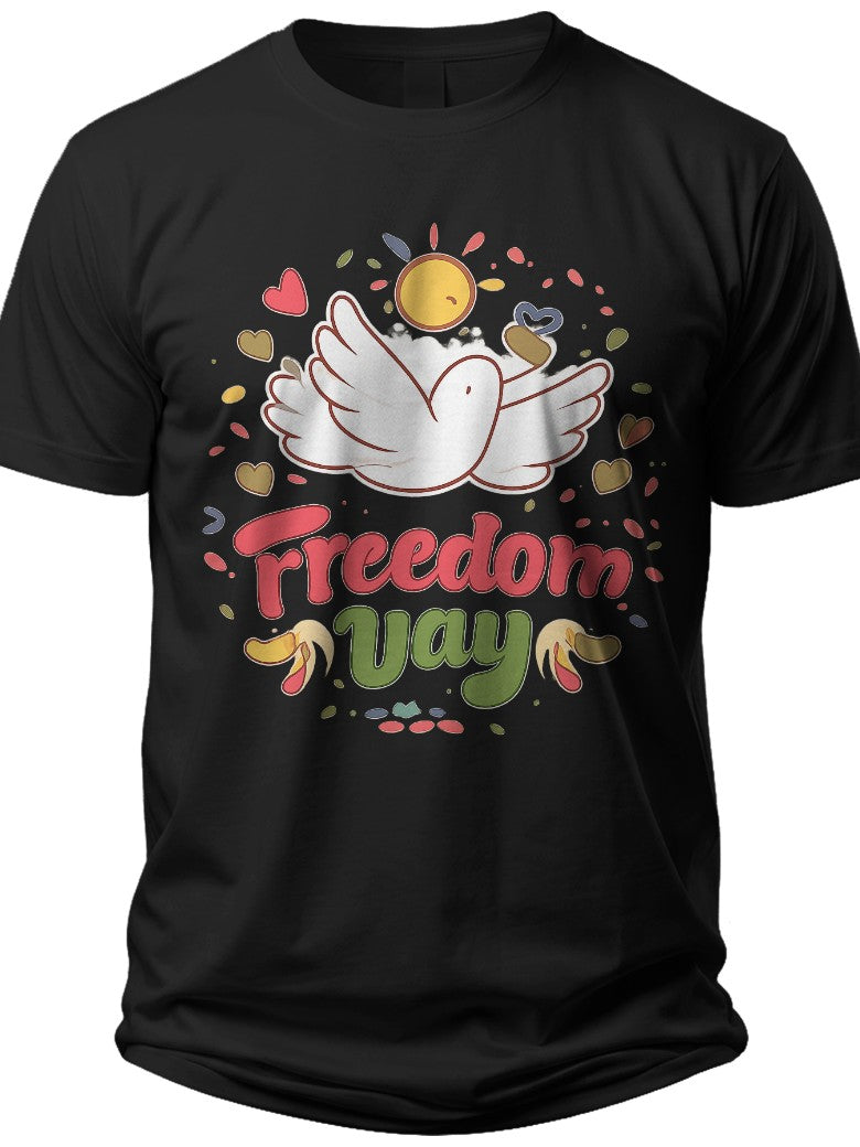 Freedom Day Dove Kids Juneteenth Shirt - Adult Unisex Tee