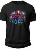 Free Fireworks 4th of July Womens Shirt - Adult Unisex Tee