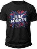 Fourth of July Blast 4th July Shirts for Men - Adult Unisex Tee