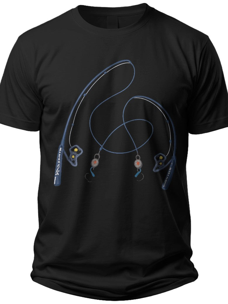 Fishing with Dad Fathers Day Matching Shirts - Adult Unisex Tee