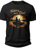Fishing Dad Fathers Day T Shirts - Adult Unisex Tee