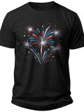 Fireworks Celebration Fourth July Shirts Women - Adult Unisex Tee