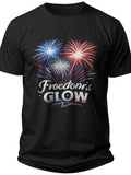 Fireworks Celebration 4th of July Shirts Men - Adult Unisex Tee