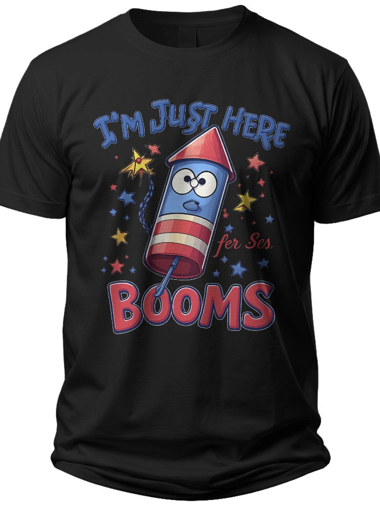 Firework Fails Funny 4th of July Shirts for Men - Adult Unisex Tee