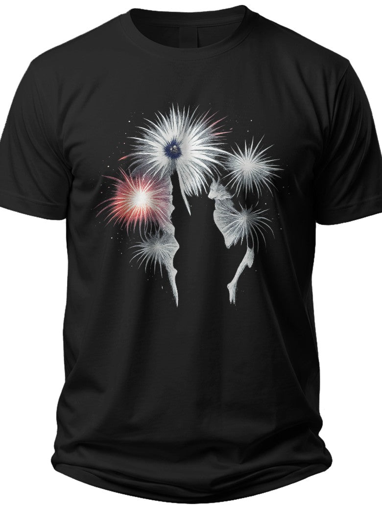 Festive Liberty Celebration 4th of July Shirts for Men - Adult Unisex Tee