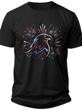 Festive Freedom 4th of July Graphic Shirts Women - Adult Unisex Tee