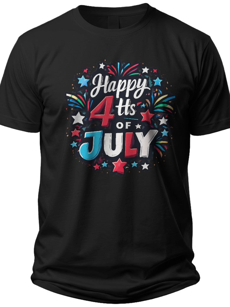 Festive Fourth Women 4th of July Shirt - Adult Unisex Tee