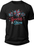 Festive Firework Blast Kids 4th of July Shirt - Adult Unisex Tee