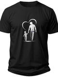 Father Child Bond Fathers Day Shirts for Dad - Adult Unisex Tee