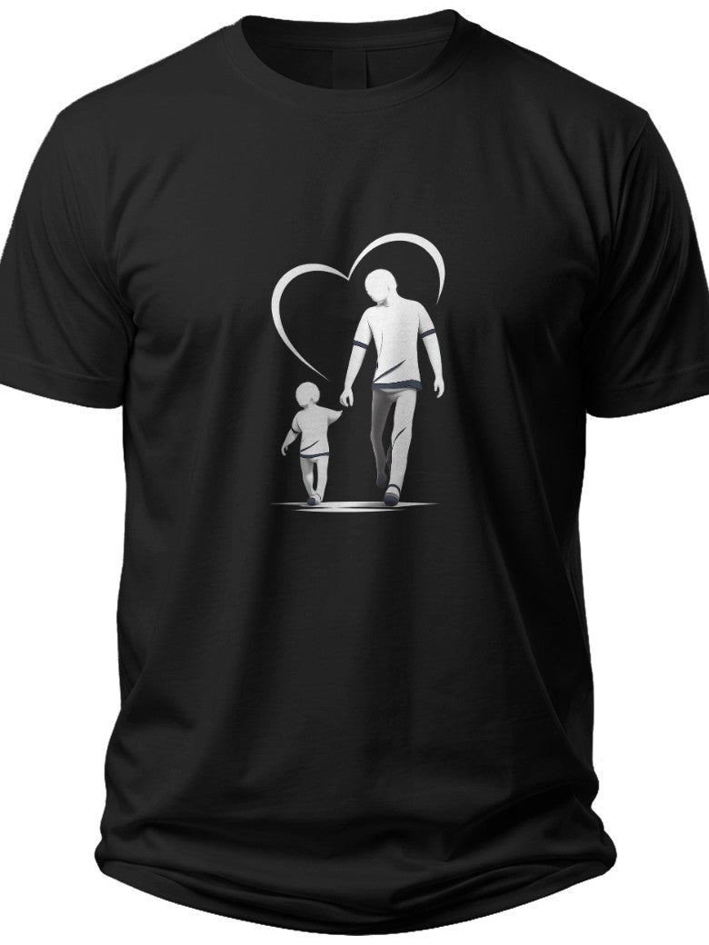 Father Child Bond Fathers Day Shirts for Dad - Adult Unisex Tee
