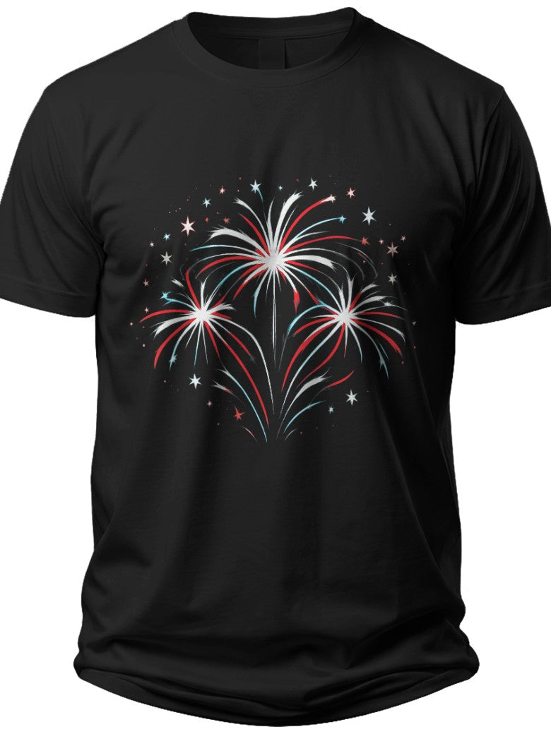 Exploding Freedom Fourth of July Family Shirts - Adult Unisex Tee