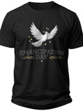 Emancipation Day Dove Womens Juneteenth T-shirts - Adult Unisex Tee