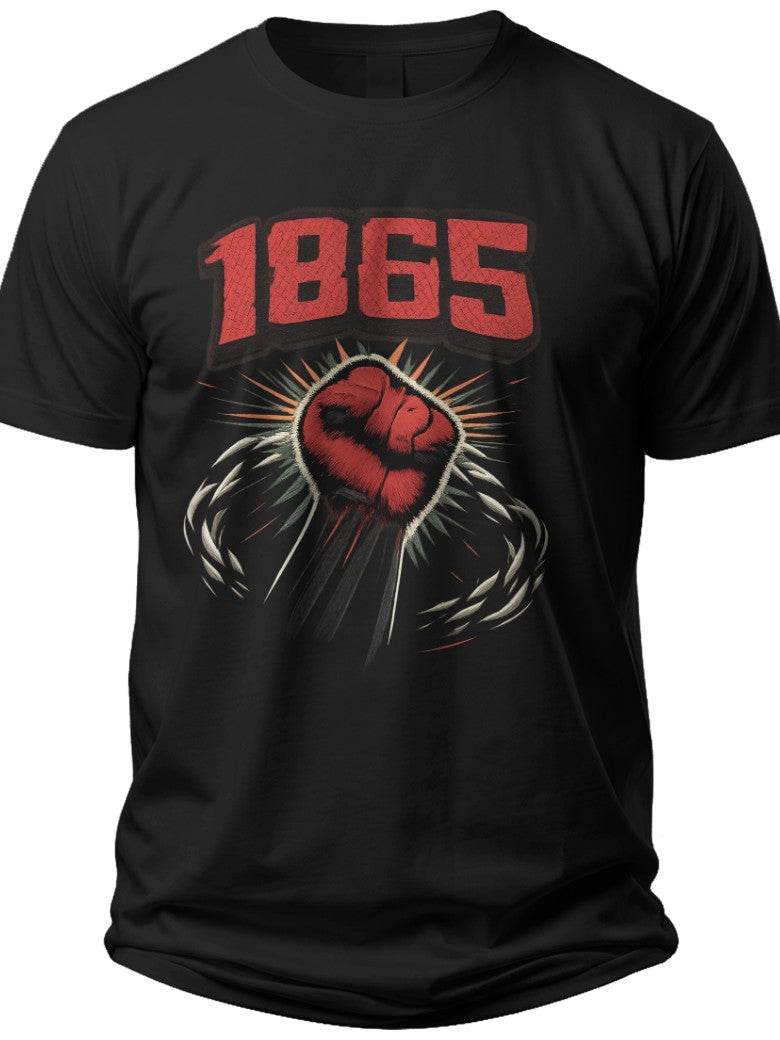Emancipation Day 1865 Juneteenth Mens Shirt - Adult Unisex Tee