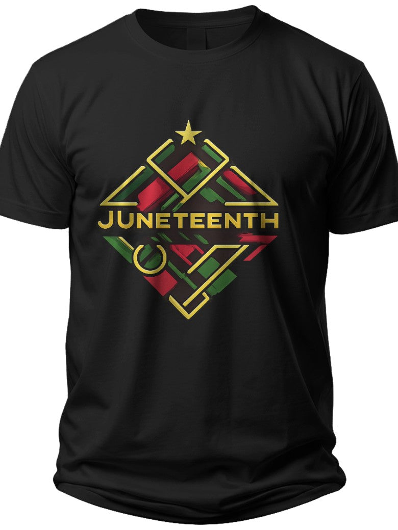 Emancipation Colors Abstract Kids Juneteenth Shirt - Adult Unisex Tee