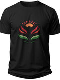 Emancipation Bloom Juneteenth Shirts Women V Neck - Adult Unisex Tee