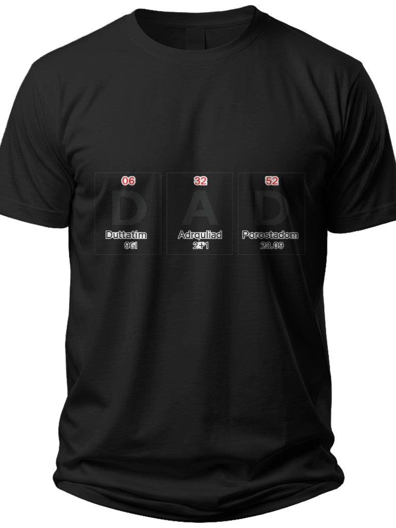 Element Dad Fathers Day Tshirts Shirts for Men - Adult Unisex Tee