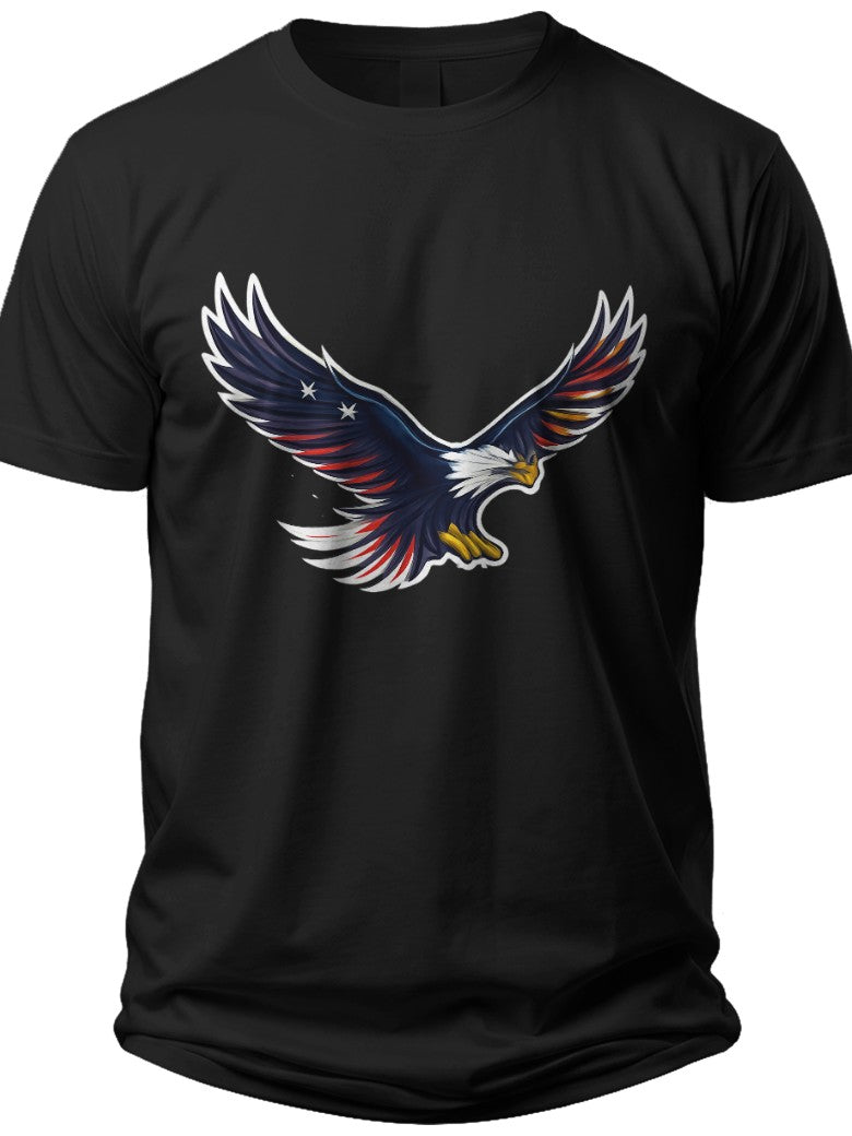 Eagle Freedom 4th of July Shirts Men - Adult Unisex Tee