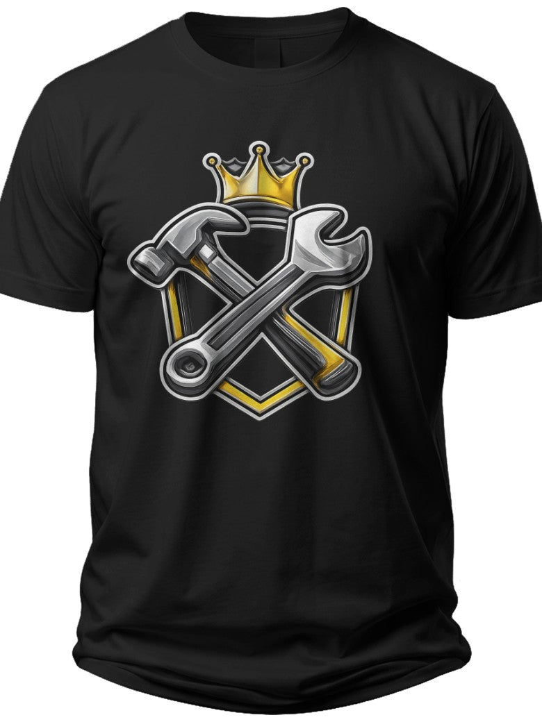 Dad's Workshop Hero Fathers Day T Shirts for Men - Adult Unisex Tee